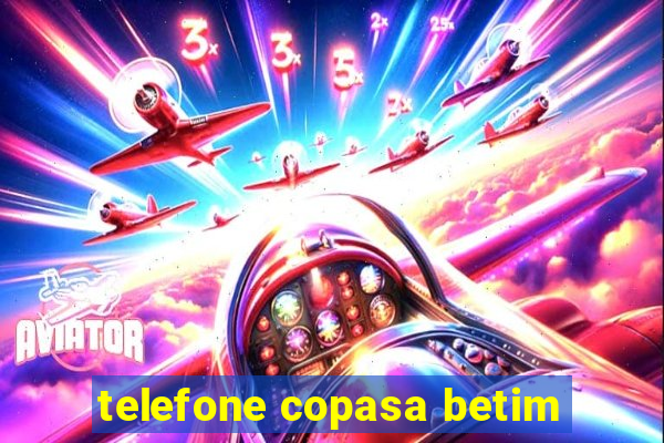 telefone copasa betim